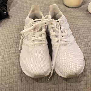 Adidas white shoes